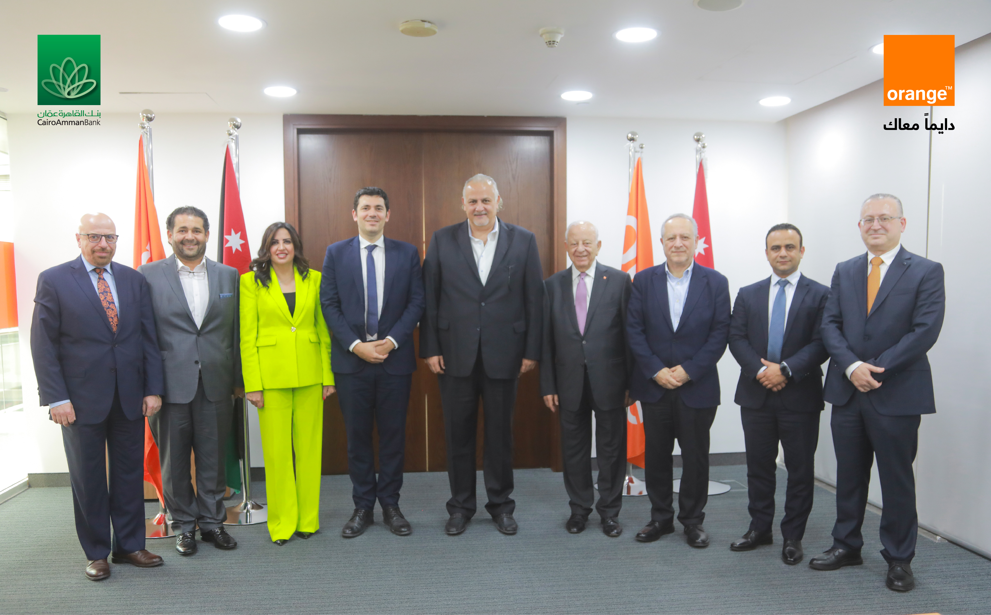 اتفاقية تمويل بين أورنج الأردن وبنك القاهرة عمان بقيمة 30 مليون دينار