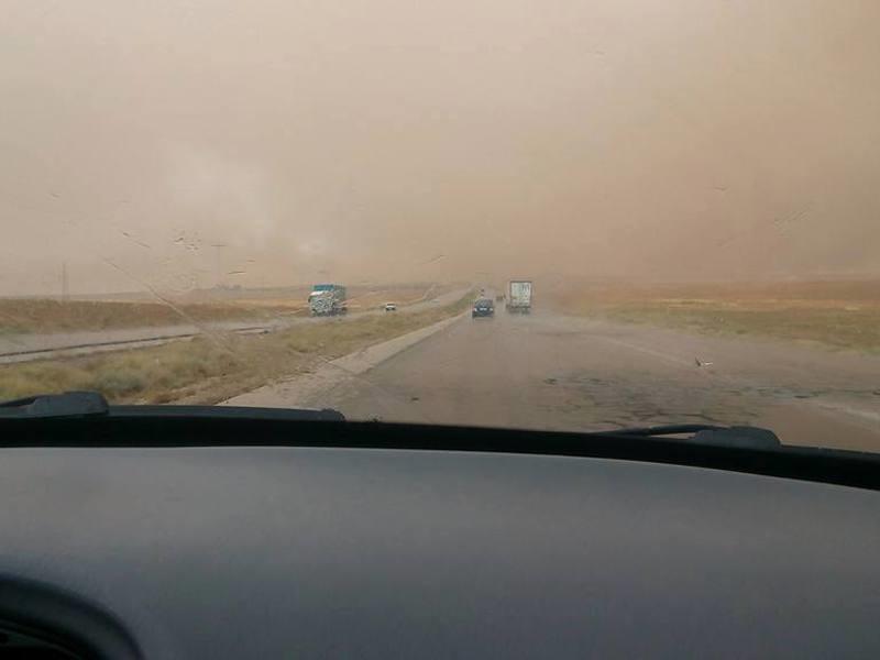 تساقط للأمطار على الصحراوي ودعوة السائقين للحذر
