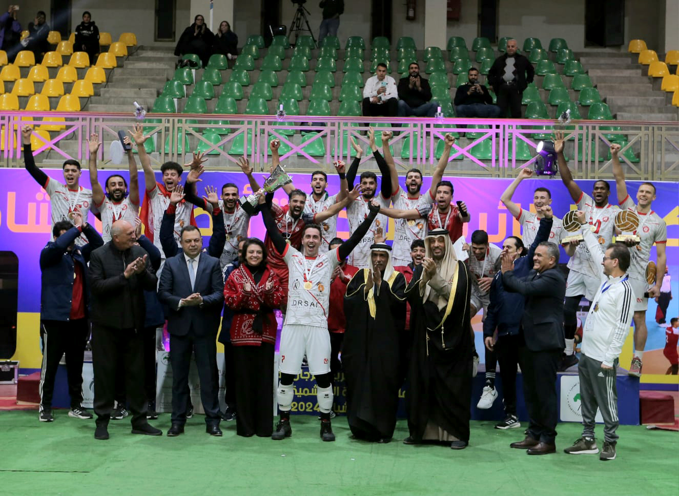 السويحلي الليبي بطلا لبطولة الأندية العربية للكرة الطائرة 