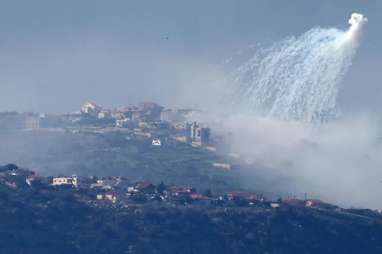 صواريخ المقاومة اللبنانية تستهدف بلدة شلومي بالجليل الغربي