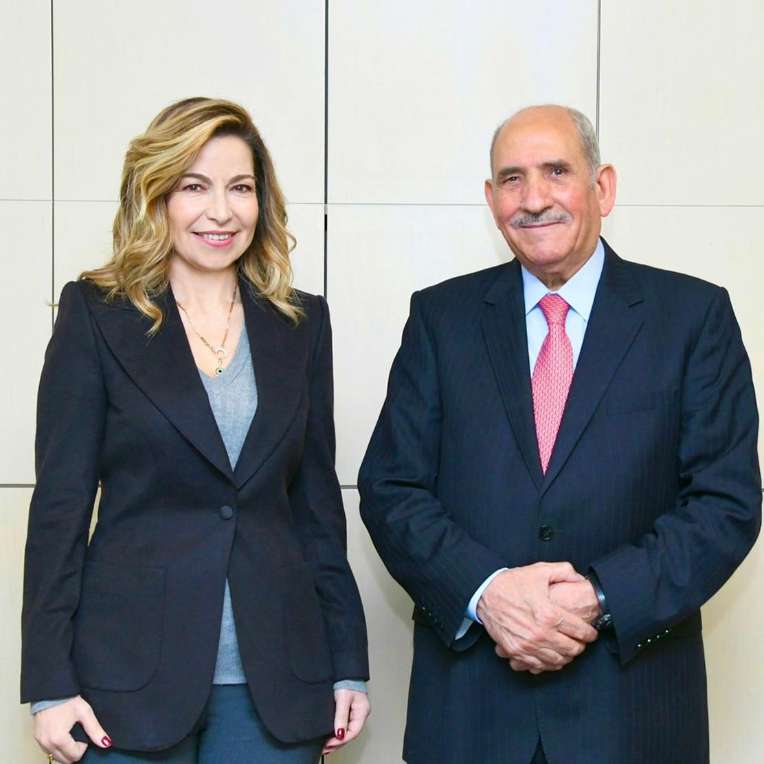 الأميرة غيداء طلال تشكر الذنيبات وشركة مناجم الفوسفات الأردنية