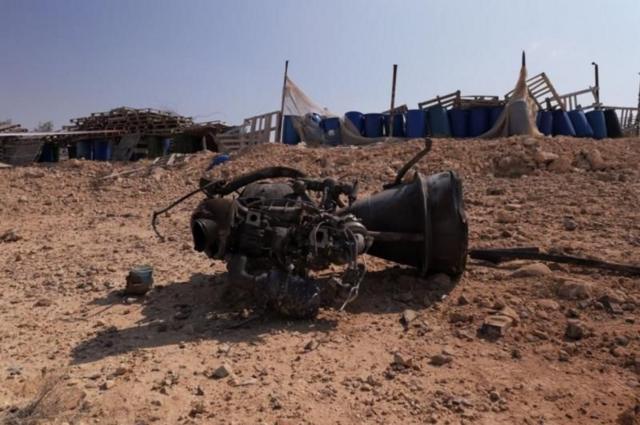 قناة إسرائيلية: صاروخ سقط في العراق يستخدم لأول مرة بالمنطقة