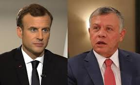  الملك والرئيس الفرنسي يبحثان هاتفيًا التطورات الراهنة