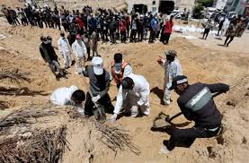 البنتاغون: ينبغي إجراء تحقيقات شاملة بشأن المقابر الجماعية في غزة