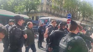 الشرطة الفرنسية تفض مخيما داعما لغزة بجامعة السوربون