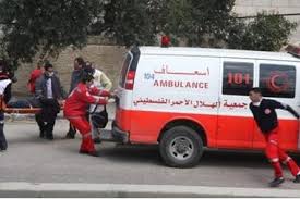 الهلال الأحمر: إصابة شاب برصاص الاحتلال في نابلس