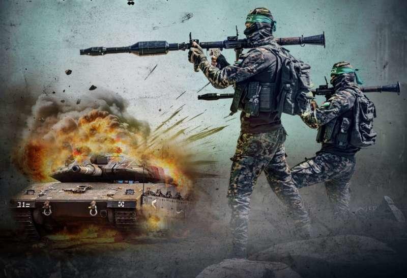 القسام تستهدف دبابة ميركافا شرقي رفح