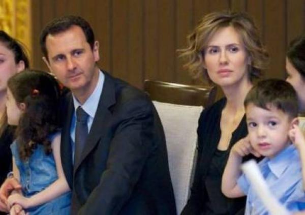 إصابة أسماء الأسد بمرض 