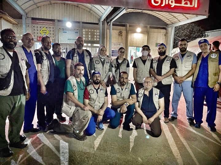 الحموري يثمن عالياً جهود الملك بإخراج الفريق الطبي الذي كان محاصرا بمستشفى غزة الاوروبي في خان يونس 