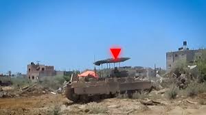 القسام تستهدف دبابة مريكافا في رفح