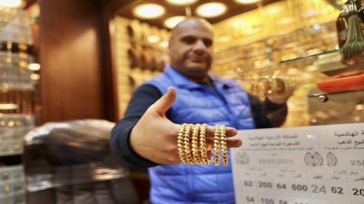 ارتفاع أسعار الذهب محليا إلى 63.50 دينارا للغرام