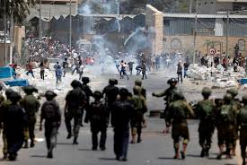 مواجهات بين فلسطينيين وقوات الاحتلال في بلدة قرب بيت لحم