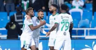 الأهلي يتخم شباك الفيحاء بخماسية