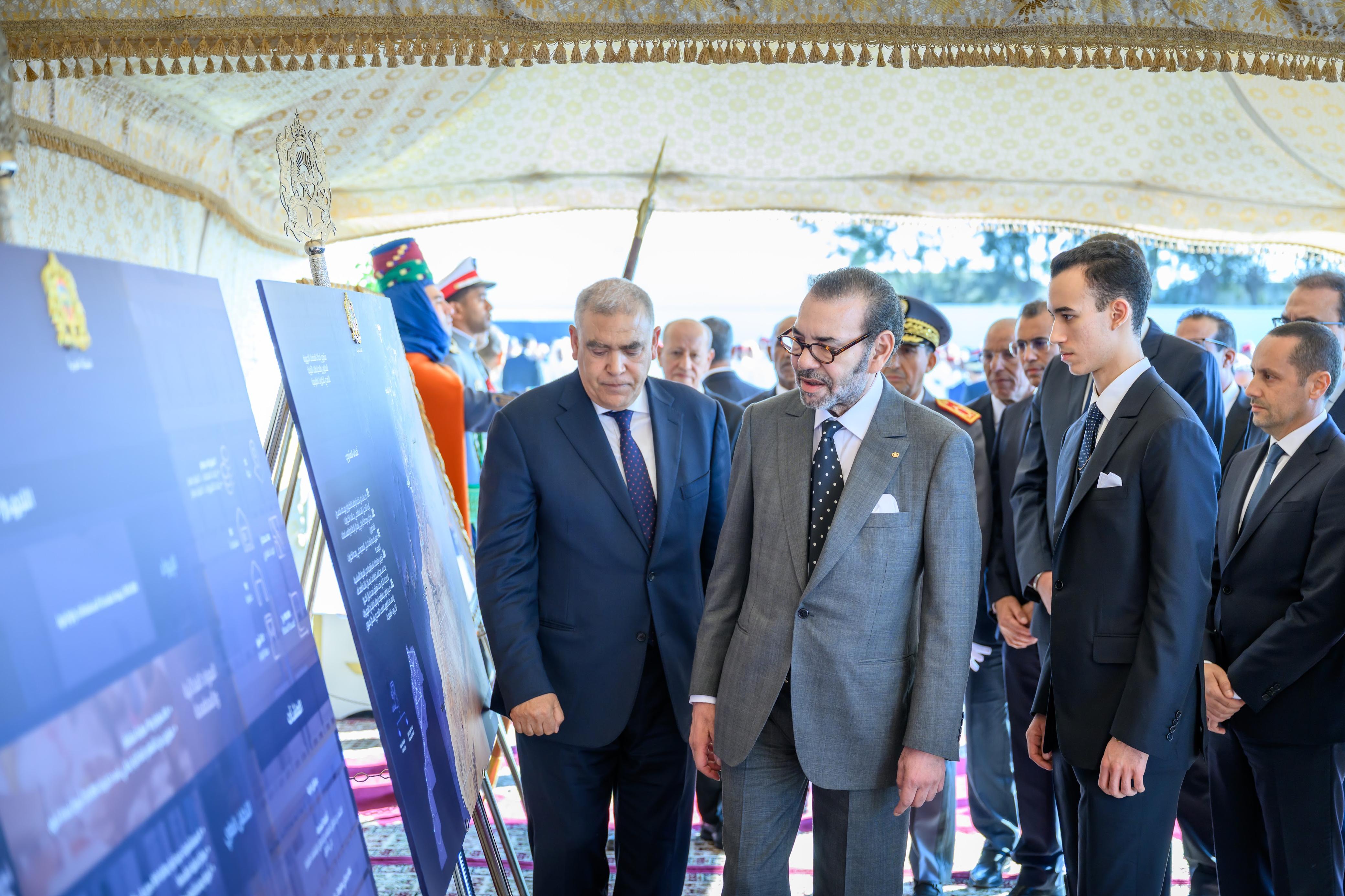 ملك المغرب يعطي انطلاقة إحداث منصة المخزون والاحتياطات الأولية لجهة الرباط- سلا- القنيطرة