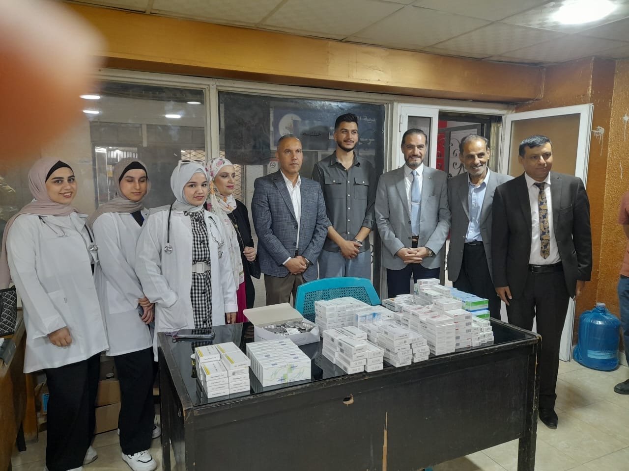 يوم طبي مجاني في سوق بلدية الزرقاء برعاية رئيس البلدية المهندس عماد المومني