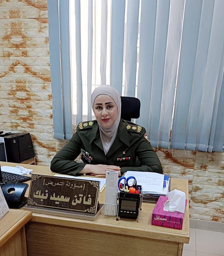 المقدم فاتن سعيد نبك .. ألف مبروك الترفيع  
