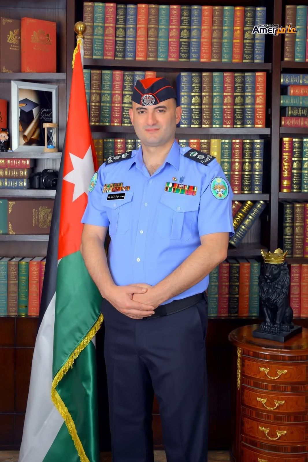 المقدم محمد فواز البطاينة مبارك الترفيع 