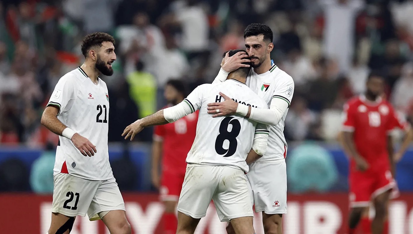 كأس العرب: فلسطين تتصدر المجموعة بعد تعادلها مع تونس