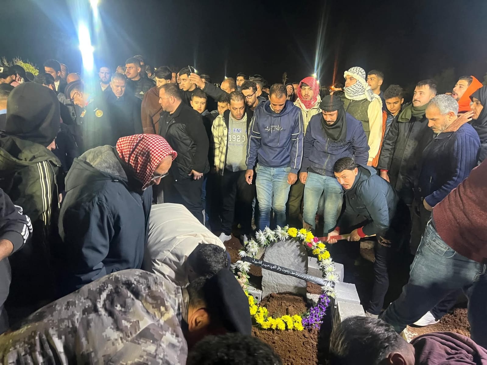 الأمن العام يُشارك بتشييع جثمان