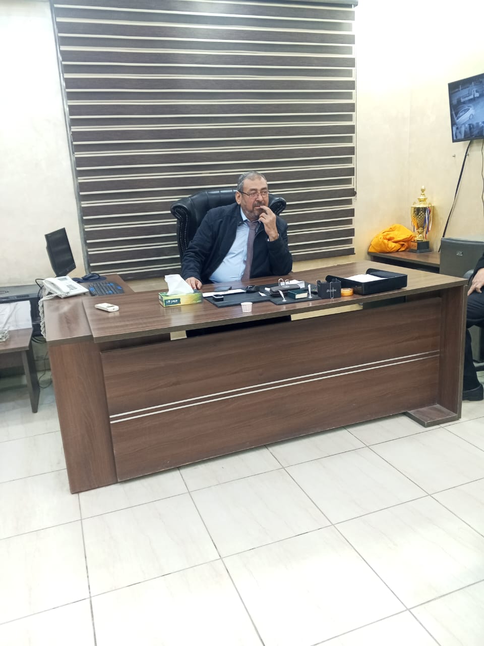 الدكتور علي الوحيدي يتولى رئاسة لجنة خدمات مخيم البقعة