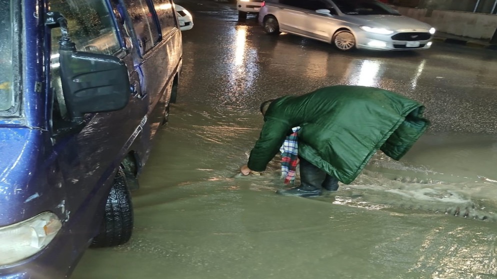 بلديتي جرش وعجلون تتعاملان مع 39 ملاحظة خلال المنخفض الجوي