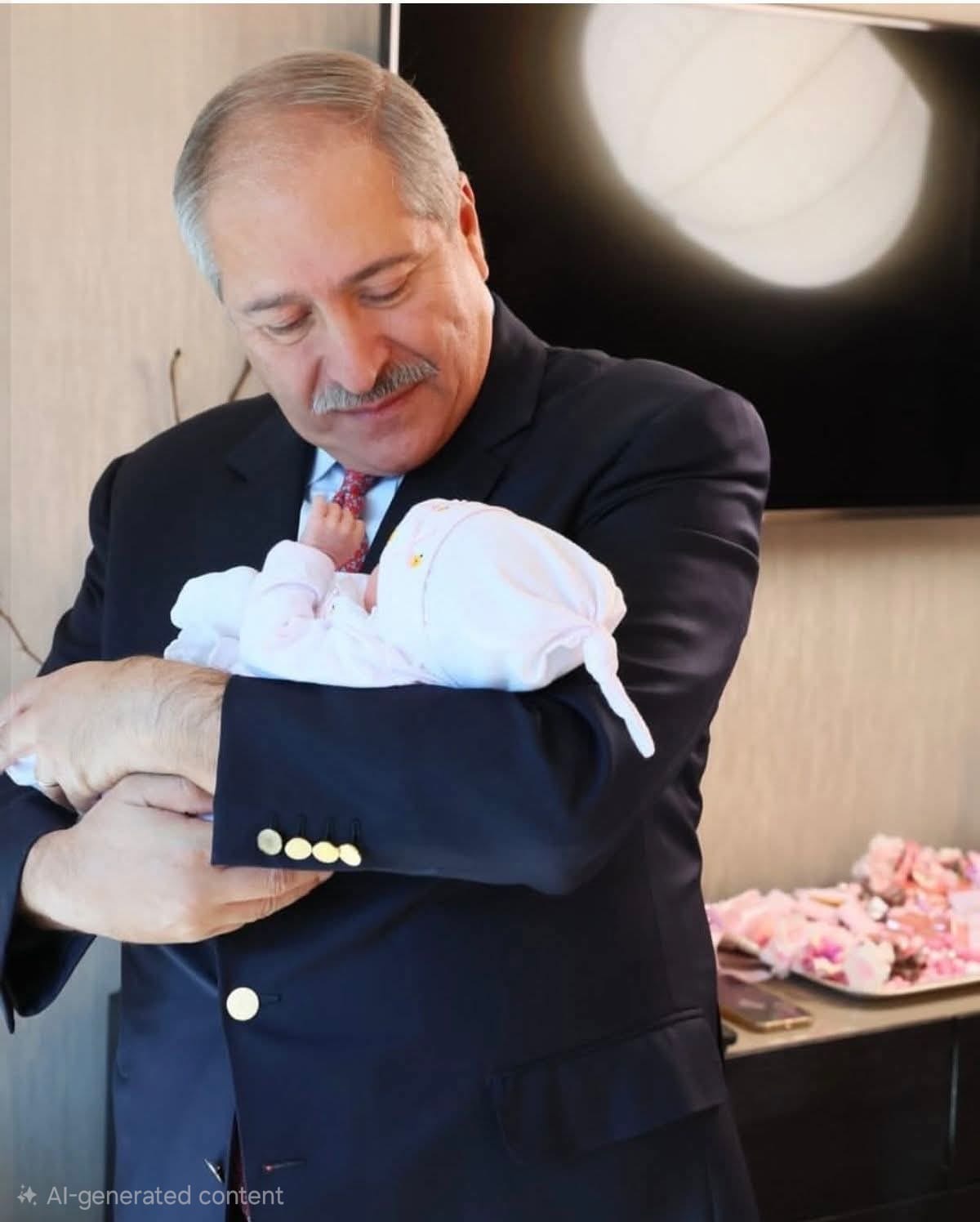 عائلة العين ناصر جودة تستقبل الحفيدة الجديدة (سمية)