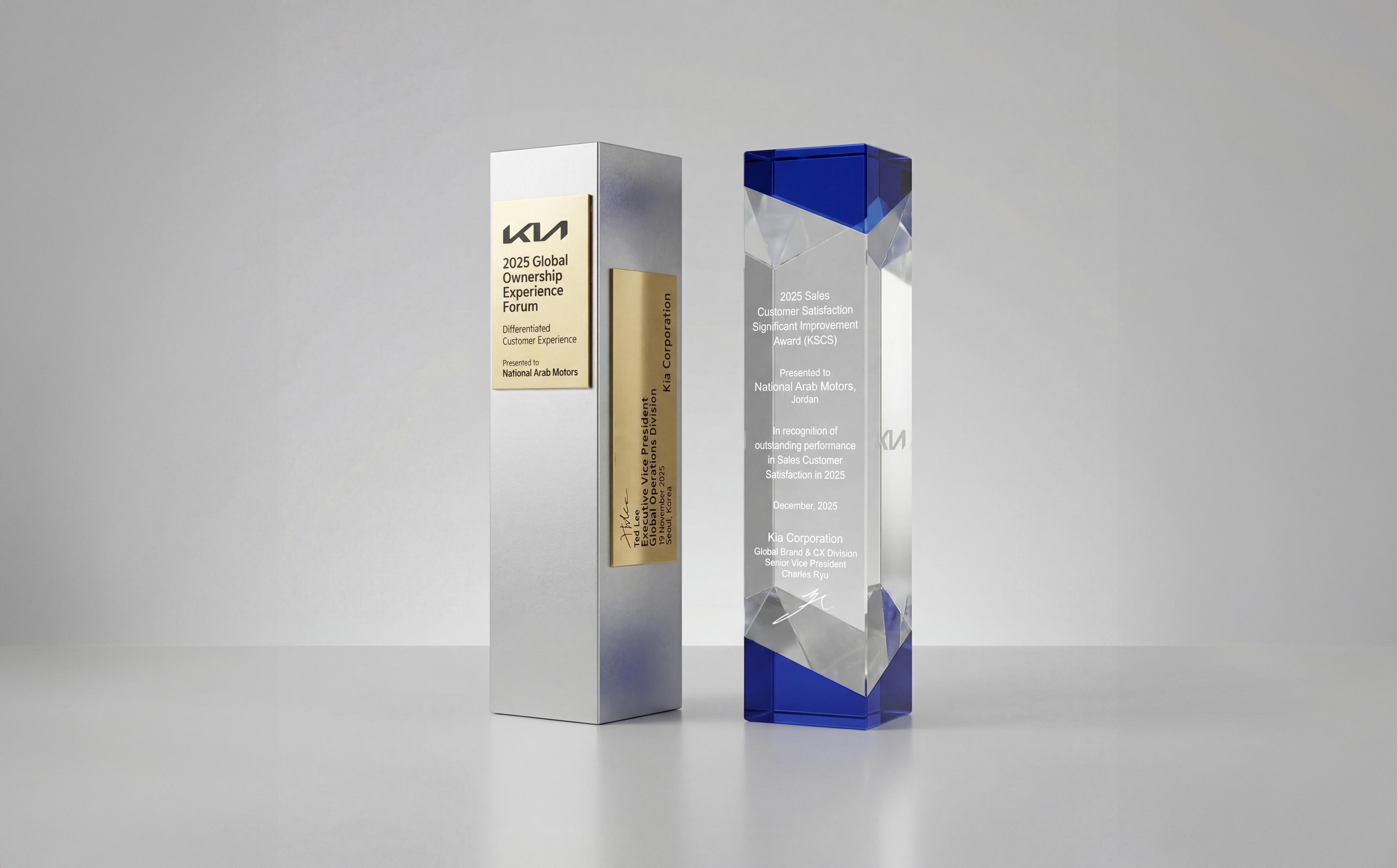 كيا الأردن تواصل صناعة التميّز وتحصد إنجازًا استثنائيًا في رضا العملاء على المستوى العالمي
