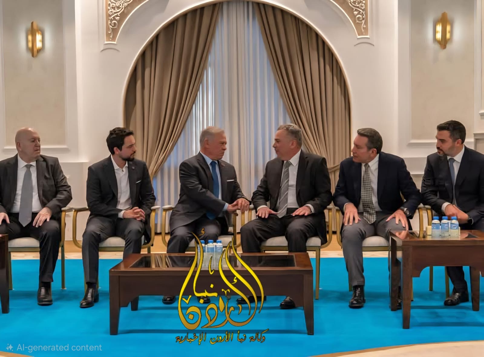 الملك وولي العهد يعزيان بوفاة أبو الراغب