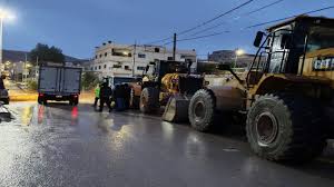 بلديات ترفع منسوب جاهزيتها للمنخفض 