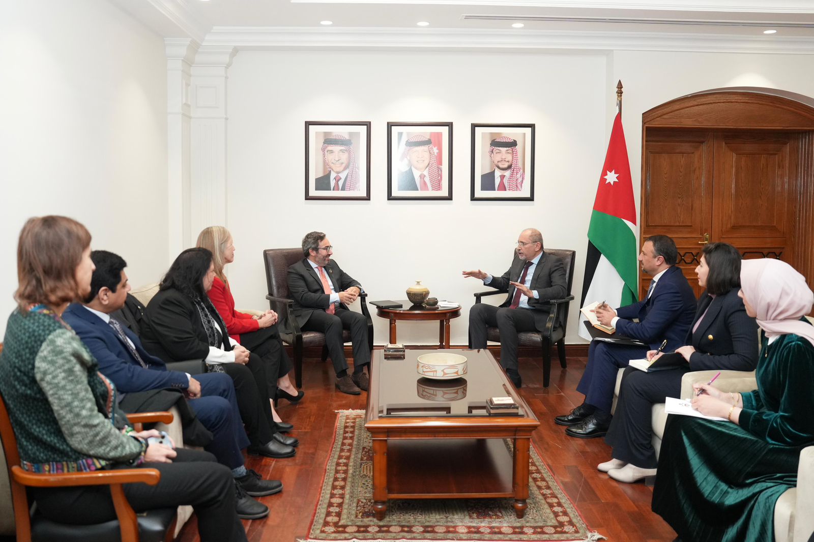 الأردن والأمم المتحدة يبحثان الوضع الإنساني في قطاع غزة