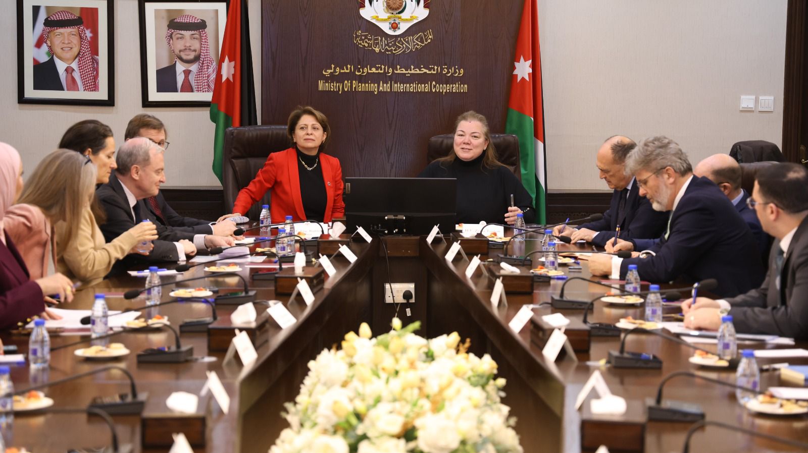 التخطيط : اجتماع مع المانحين بخصوص البرنامج التنفيذي الثاني لتحديث القطاع العام (20262029 )