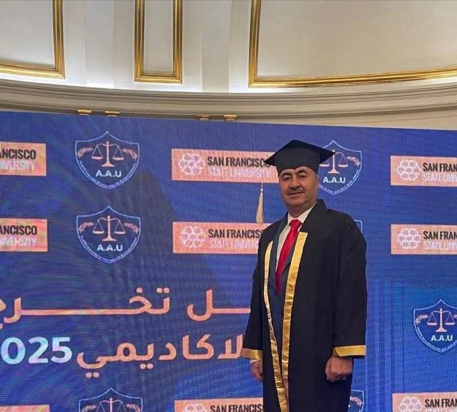 المهندس جهاد القطاونه يحصل على درجة الدكتوراه من جمهورية مصر العربية