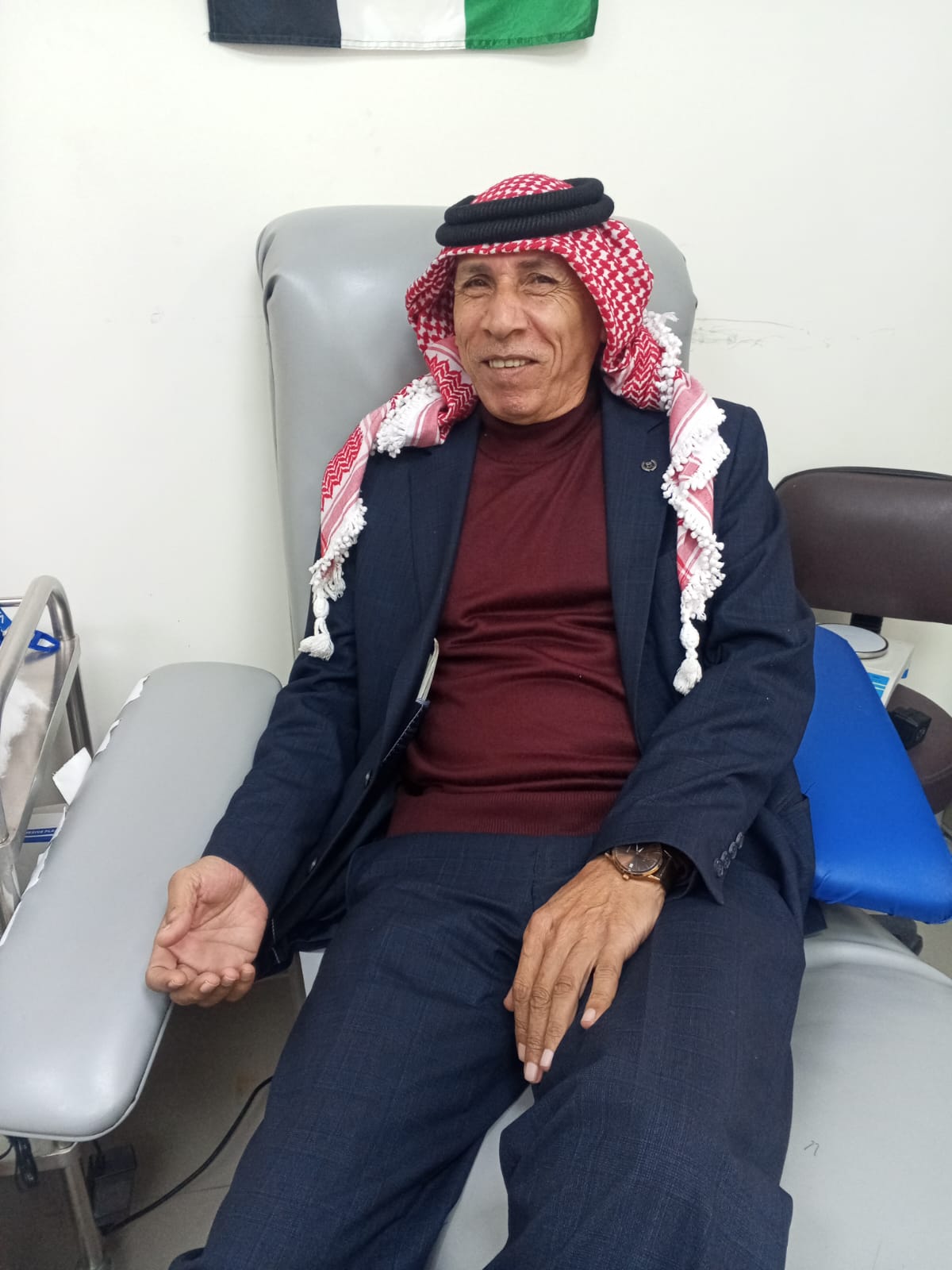 بمناسبة عيدميلاد الملك .. حملة تبرع بالدم في عين الباشا