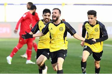 فريق الحسين يفوز على السلط بدوري المحترفين لكرة القدم