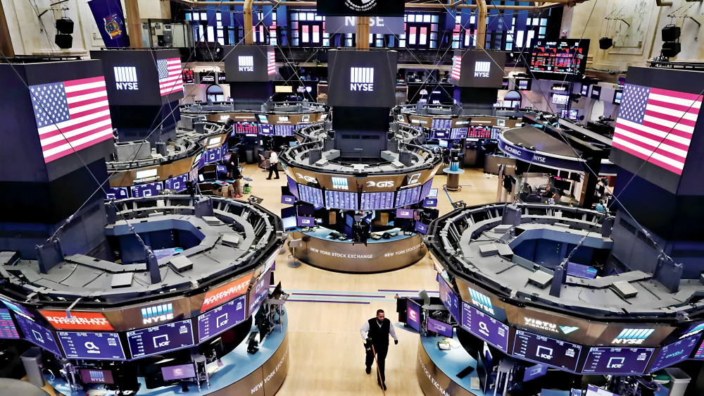 تذبذب مؤشرات الأسهم الاميركية