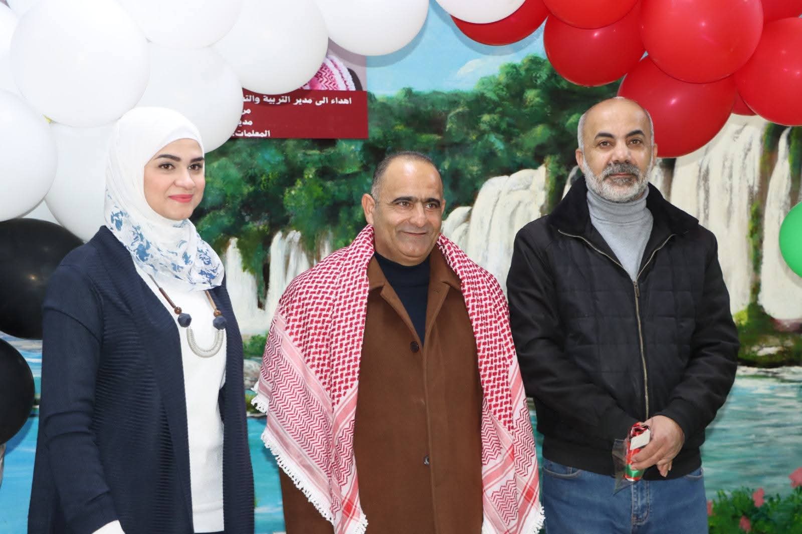 احتفال وطني في تربية الزرقاء الأولى بعيد ميلاد جلالة الملك عبدالله الثاني