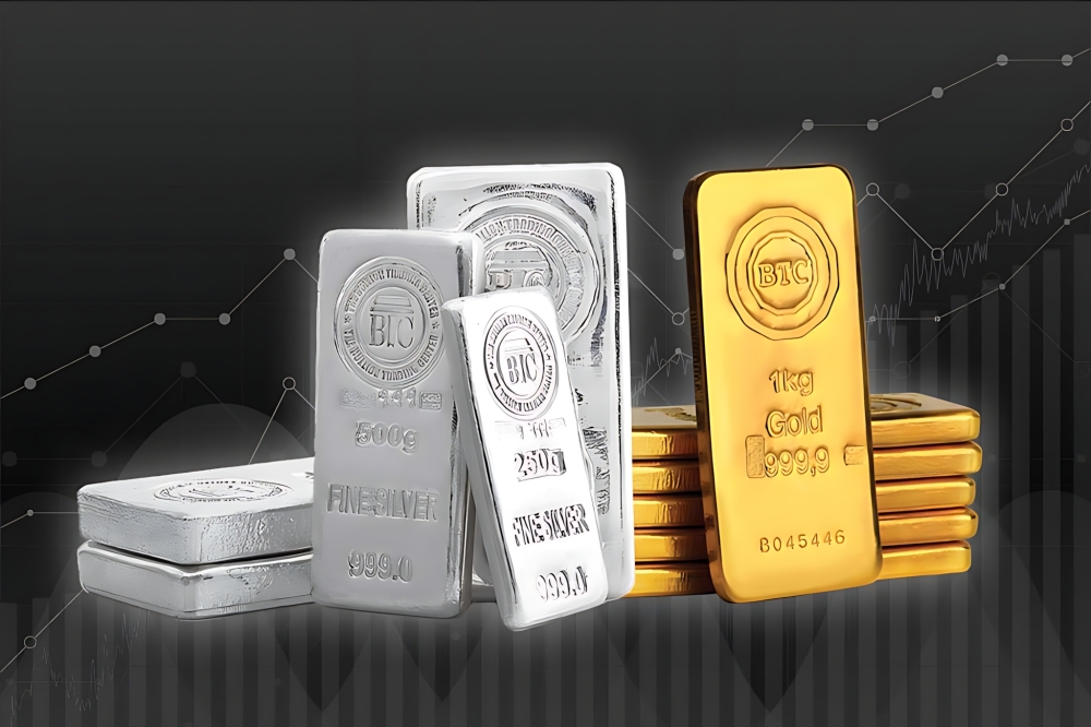 الذهب والفضة يواصلان الهبوط مع زيادة عمليات البيع