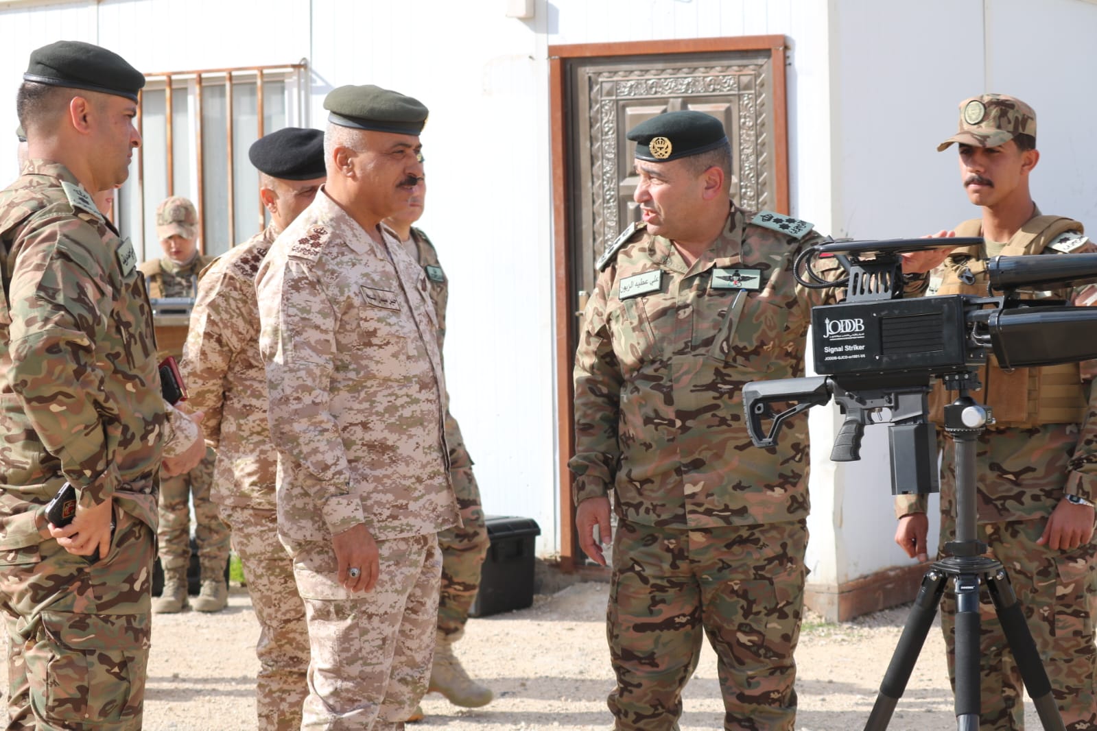 لواء الملك حسين بن علي ينفذ تمريناً أمنياً للتعامل مع تهديدات الطائرات المسيّرة