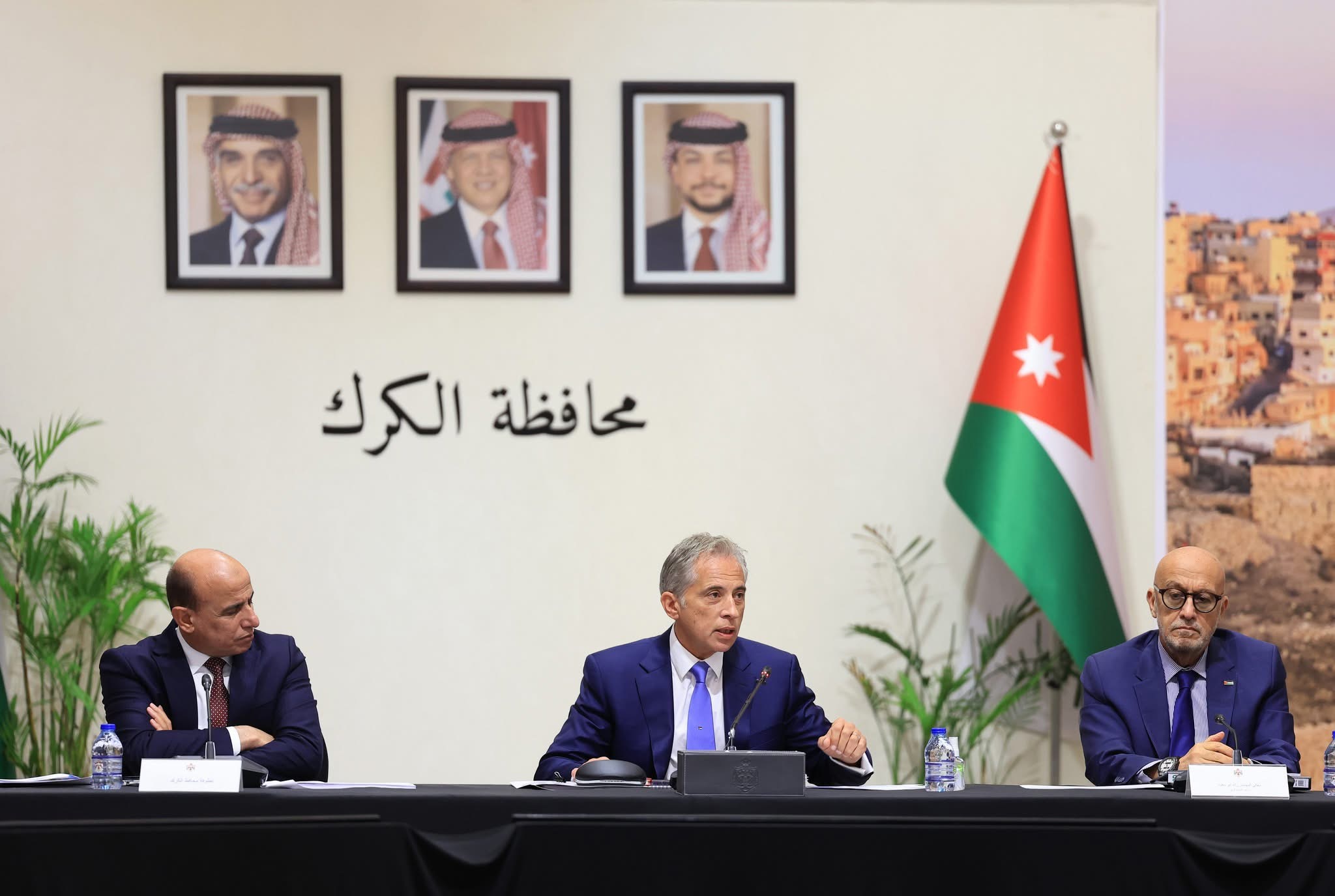 عاجل: حسان: نسبة الإنجاز في المشاريع التي التزمنا بها ضمن الرُّؤية التنمويّة للكرك 85