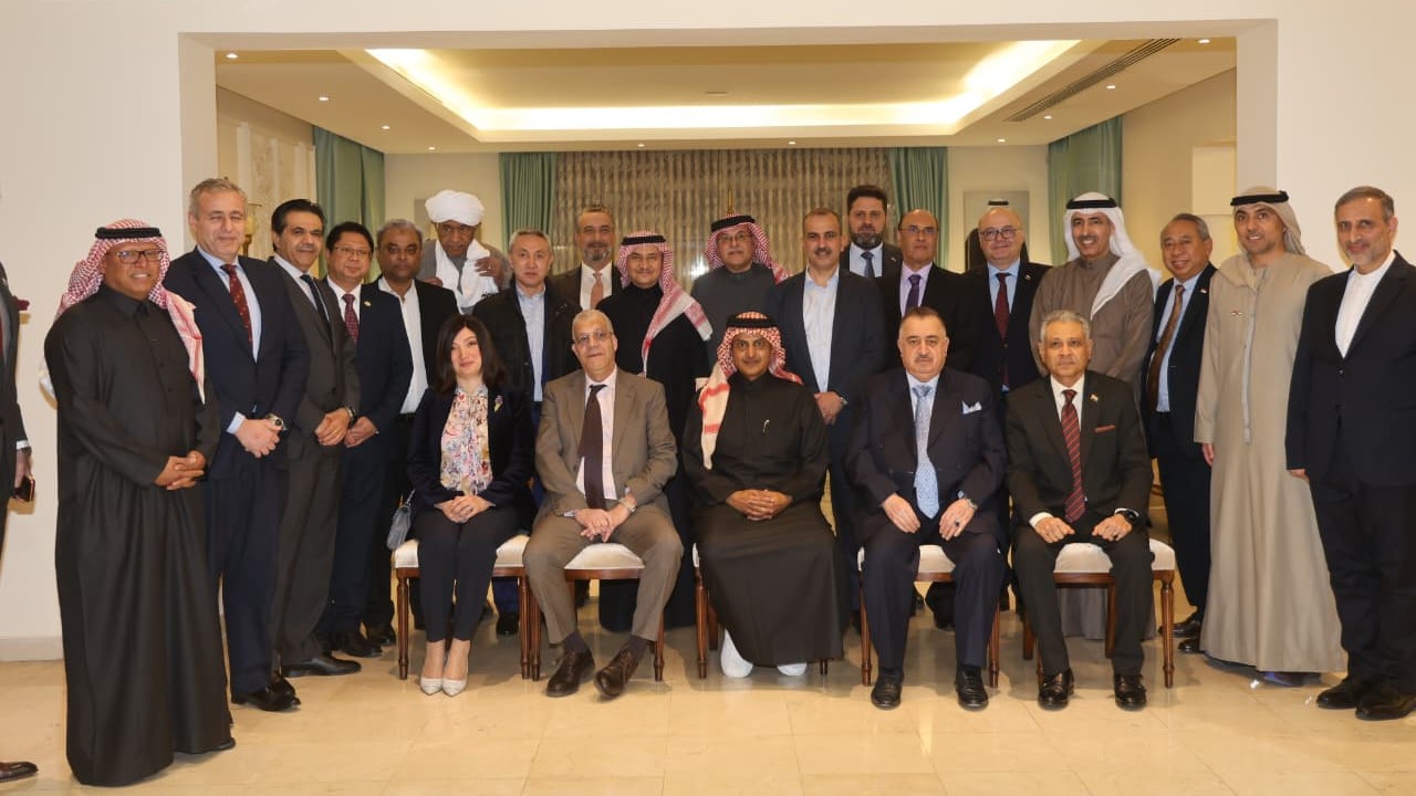 السفير آل ثاني أمام سفراء الخليج والعرب: العلاقات الأردنية القطرية في قمة أوجها