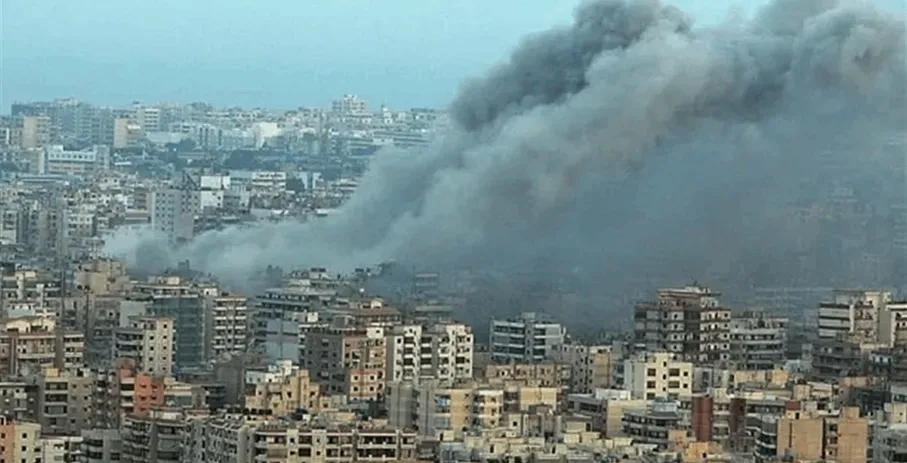 غارات اسرائيلية عنيفة على الضاحية الجنوبية وواشنطن تحذر رعاياها