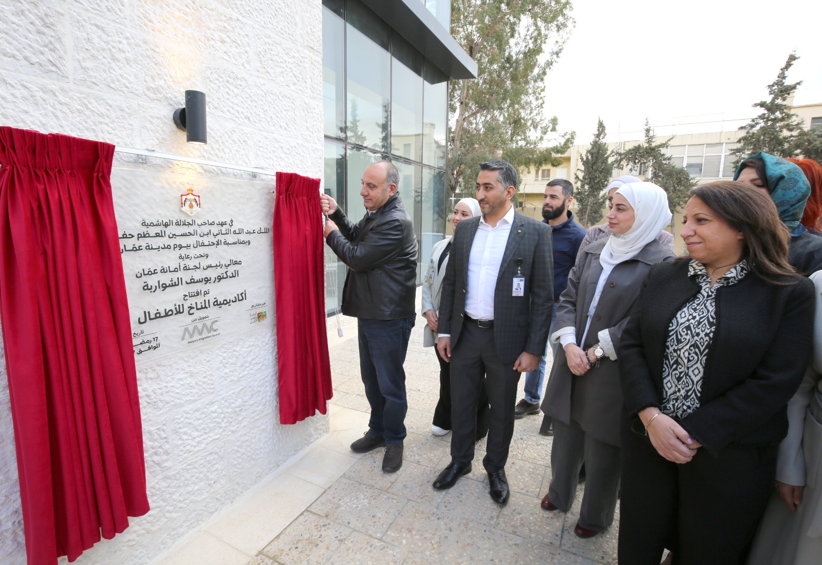 الشواربة يفتتح مشاريع بيئية و رياضية ضمن احتفالات الامانة بيوم المدينة