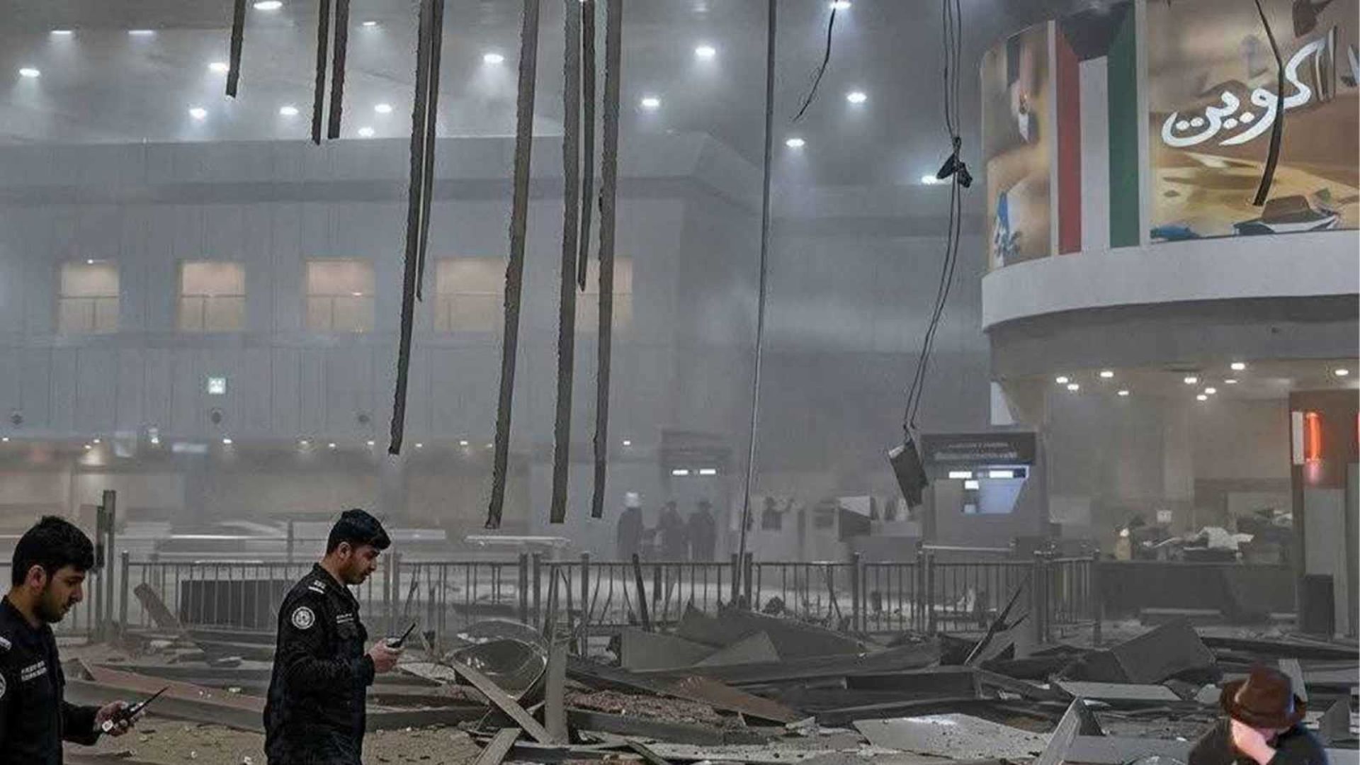 السيطرة على حريق خزانات وقود بمطار الكويت الدولي دون إصابات