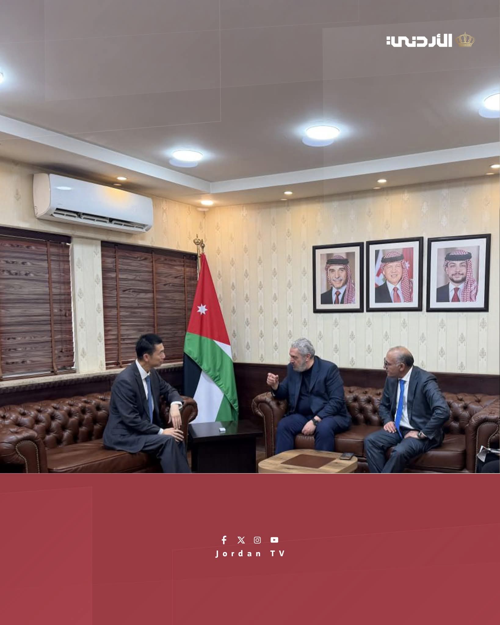 سفير جمهورية الصين الشعبية يزور مؤسسة الإذاعة والتلفزيون