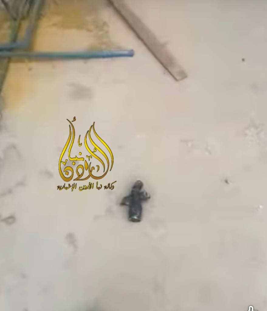 عاجل  نائب أردني : شظايا صواريخ سقطت على منزلي (فيديو)