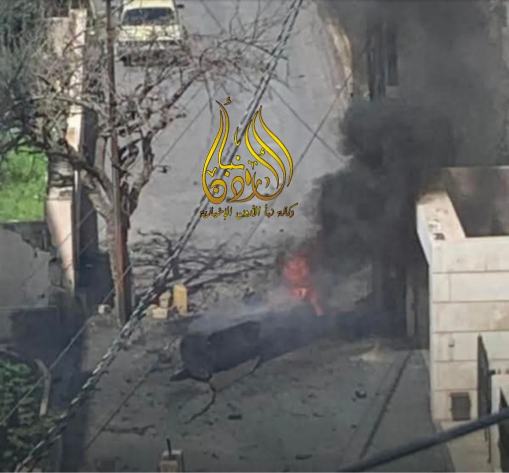 عاجل  سقوط شظية مقذوف صاروخي في وادي صقرة بعمان