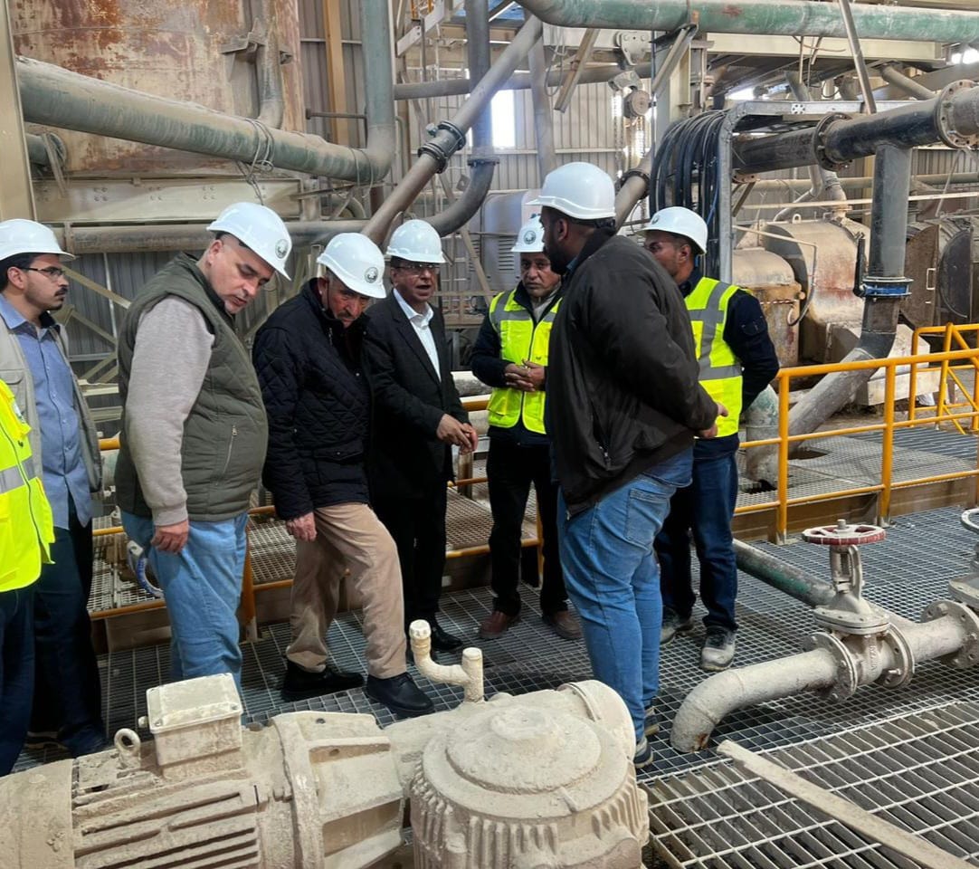 الذنيبات يتفقد الجاهزية التشغيلية في منجم الأبيض ويشيد بجهود العاملين