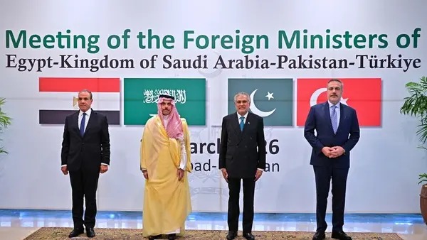 باكستان: ناقشنا مع السعودية وتركيا ومصر سبل إنهاء الحرب بشكل دائم