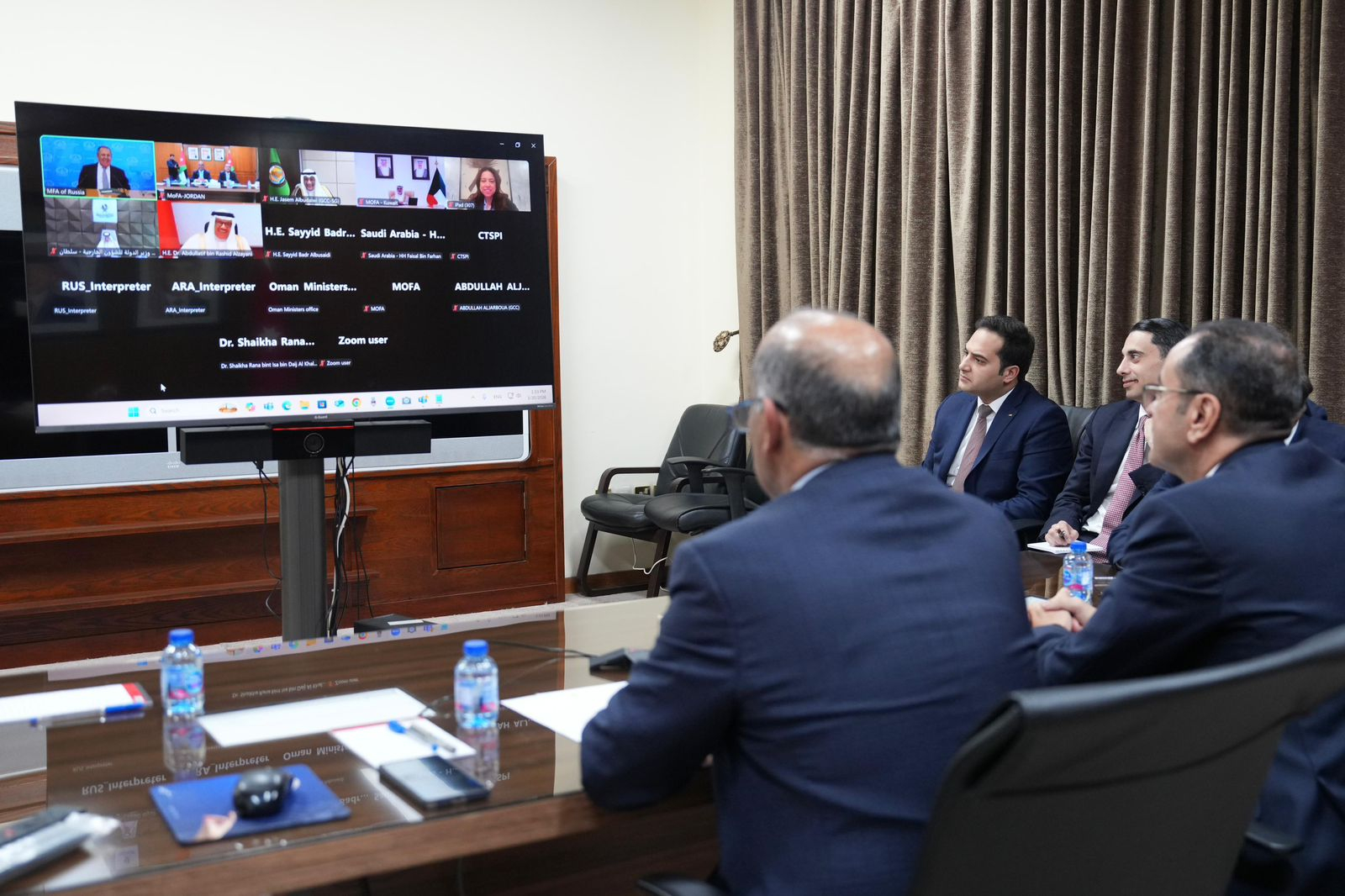 اجتماع أردني – خليجي – روسي لبحث تداعيات الاعتداءات الإيرانية