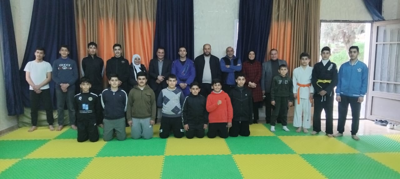 مدير شباب عجلون يتابع فعاليات برنامج اللغة الإنجليزية وبرنامج الجوجيتسو